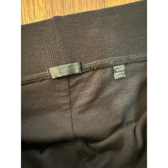 ATM Anthony Thomas Melillo Ribbed High Waist Leggings in Black Size M. NWOT - Picture 9 of 9